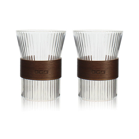 LOT DE 2 TASSES KARL 250ML EN VERRE BOROSILICATE TRANSPARENT – Café et thé – HygiRéa