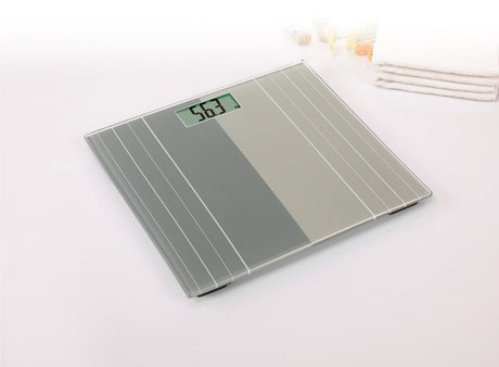 PÈSE PERSONNE ELECTRONIQ HERCULE 30X30CM 180/100G EN VERRE TREMPÉ – Pesage bien-être – HygiRéa