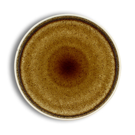 ASSIETTE PLATE STACK 27.5CM EN PORCELAINE MARRON – Assiette – HygiRéa