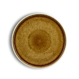 ASSIETTE PLATE STACK 25CM EN PORCELAINE MARRON – Assiette – HygiRéa