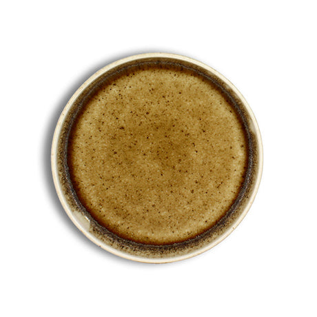 ASSIETTE PLATE STACK 17CM EN PORCELAINE MARRON – Assiette – HygiRéa
