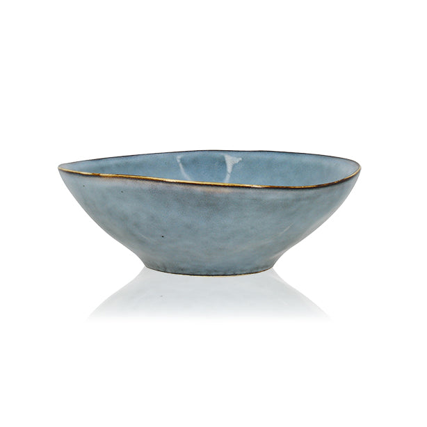 COUPELLE ARONAL 20CL EN GRÈS BLEU – Complément table – HygiRéa