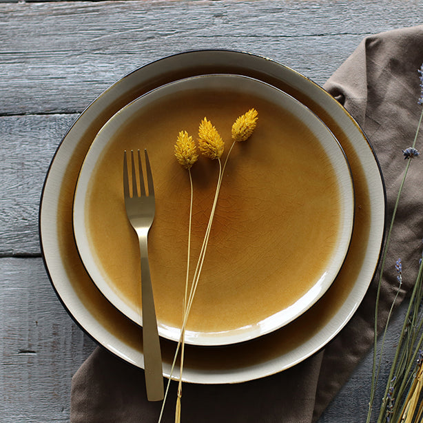 ASSIETTE PLATE BALATA
27,5CM EN GRÈS JAUNE