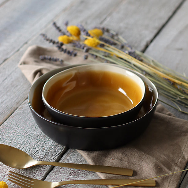 ASSIETTE COUPE BALATA
20CM EN GRÈS JAUNE