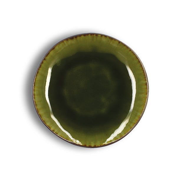 ASSIETTE DESSERT META
20.5CM EN GRÈS VERT