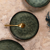 ASSIETTE DESSERT GRENADA
20.5CM EN GRÈS VERT
FONCÉ