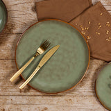 ASSIETTE PLATE BARBADE
27.5CM EN GRÈS VERT
CLAIR