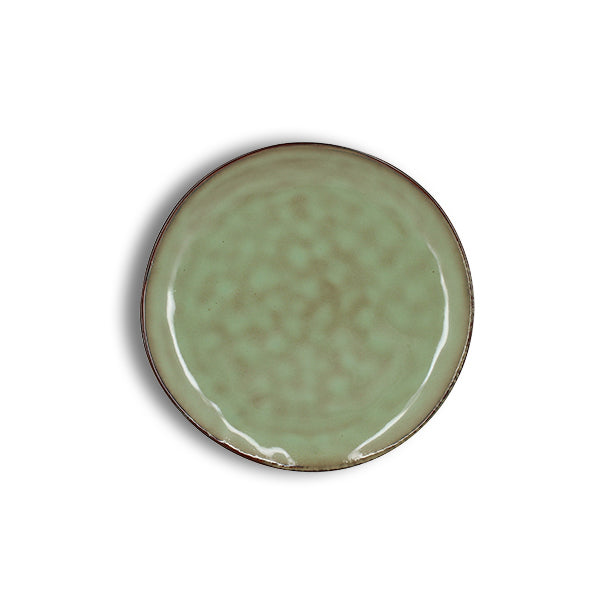 ASSIETTE DESSERT BARBADE
20.5CM EN GRÈS VERT
CLAIR