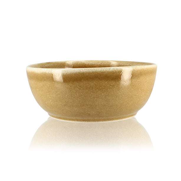 POKE BOWL 12.5CM EN GRÈS OCRE 360 ML – Assiette – HygiRéa