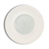 ASSIETTE PLATE URUS 28.5CM EN PORCELAINE BLEU ET BLANC – Assiette – HygiRéa