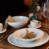 ASSIETTE GOURMET URUS
23.5CM EN PORCELAINE
BEIGE ET BLANC