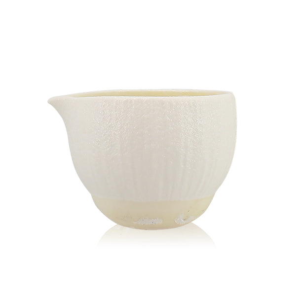 SAUCIÈRE URUS 10CL EN PORCELAINE BEIGE ET BLANC – Accessoire de table – HygiRéa