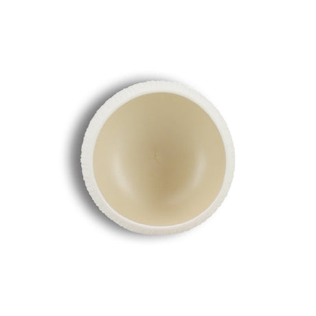 BOL URUS 10CM EN PORCELAINE BEIGE ET BLANC – Petit déjeuner – HygiRéa