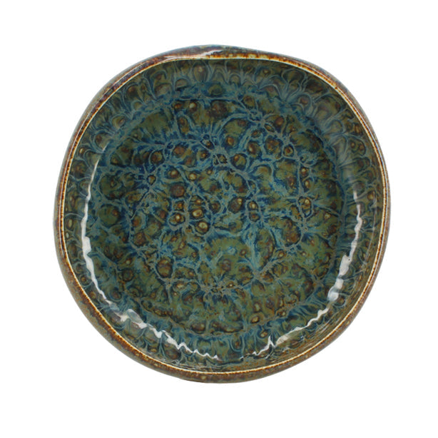 ASSIETTE VENUS 19CM EN PORCELAINE BLEU – Assiette – HygiRéa