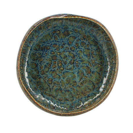 ASSIETTE VENUS 19CM EN PORCELAINE BLEU – Assiette – HygiRéa