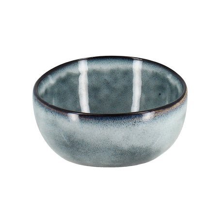 COUPELLE ARONAL 12CM EN GRÈS BLEU – Complément table – HygiRéa