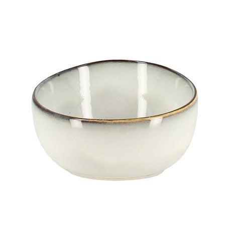 COUPELLE BORAL 12CM EN GRÈS BEIGE – Complément table – HygiRéa
