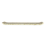 PLAT RECTANGLE SATURNE 29CM EN PORCELAINE MARRON – Assiette – HygiRéa