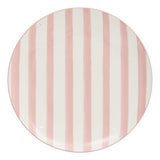 Assiette plate Charlie diam 27 cm rose