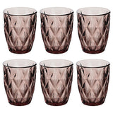 Gobelet bas Léa 28 cl verre rose