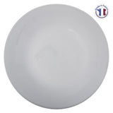 Assiette plate Jeanne diam 27 cm blanc