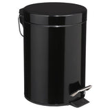 Poubelle à pédale 3L métal
