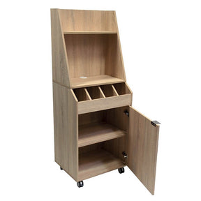 SERVICE MONTÉ - SERVICE HAUT - CHIANTI OAK – Meuble Snacking – HygiRéa