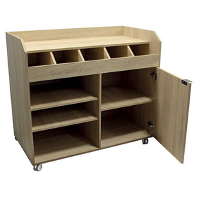 SERVICE MONTE - SERVICE BAS - CHIANTI OAK – Meuble Snacking – HygiRéa