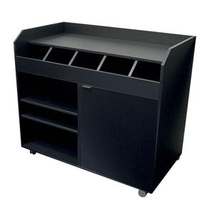 SERVICE MONTE - SERVICE BAS - NOIR – Meuble Snacking – HygiRéa