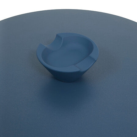 Sauteuse avec panier et ustensile 28 cm fonte d'aluminium bleu