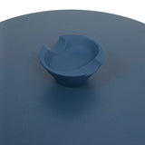 Sauteuse avec panier et ustensile 28 cm fonte d'aluminium bleu