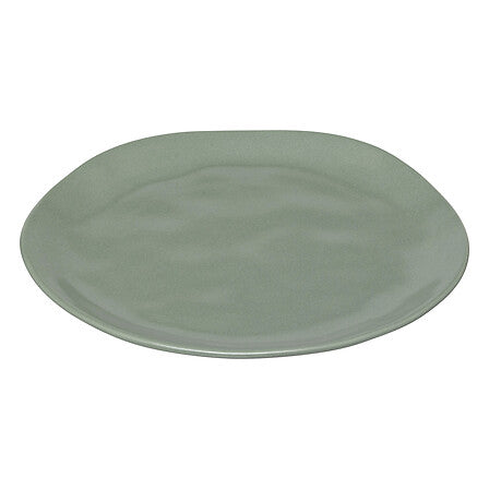 Assiette à dessert Noe diam 21 cm grès vert olive