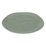 Assiette à dessert Noe diam 21 cm grès vert olive