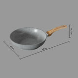 Wok Nature 28 cm aluminium forgé