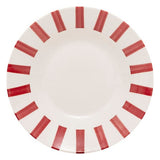 Assiette creuse Chéri diam 20 cm rouge