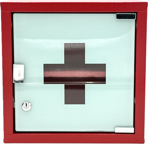 Armoire à pharmacie 1 porte – Trousse de Secours – HygiRéa