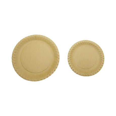 Assiettes carton kraft – Assiettes Jetables – HygiRéa