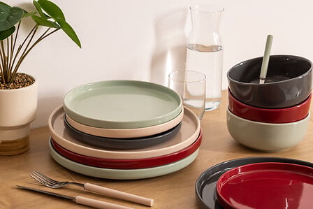 GAMME MARIE – ASSIETTES ET COUPELLES EN GRÈS
