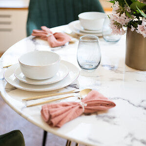 GAMME PETIT SALON – ASSIETTES EN PORCELAINE