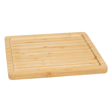 ASSIETTE DE PRÉSENTATION RIO CARRÉ 25 X 25 CM BAMBOU