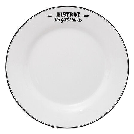 GAMME BISTROT - ASSIETTES EN PORCELAINE