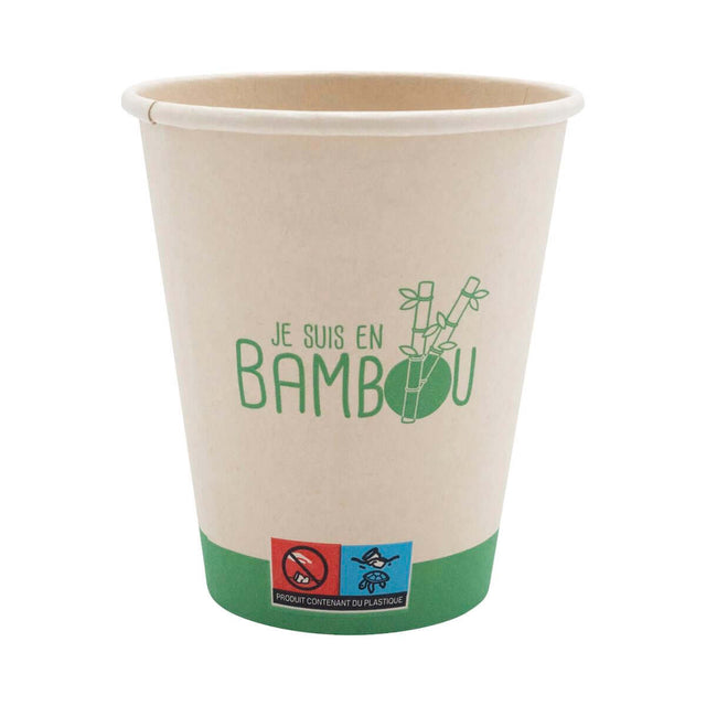 Gobelets Bambou – Gobelets Jetables – HygiRéa