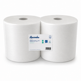 BOBINE BLANCHE 1000 FORMATS 2 PLIS COLLES FT 22.6X28 CM