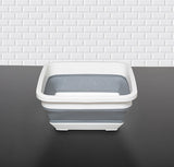 BASSINE CARREE RETRACLABLE 8L