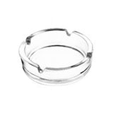 CENDRIER EMPILABLE D10.5CM EN VERRE TRANSPARENT – Accessoire de table – HygiRéa