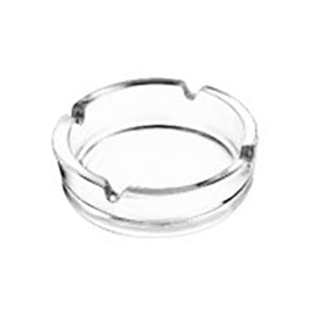 CENDRIER EMPILABLE D10.5CM EN VERRE TRANSPARENT – Accessoire de table – HygiRéa