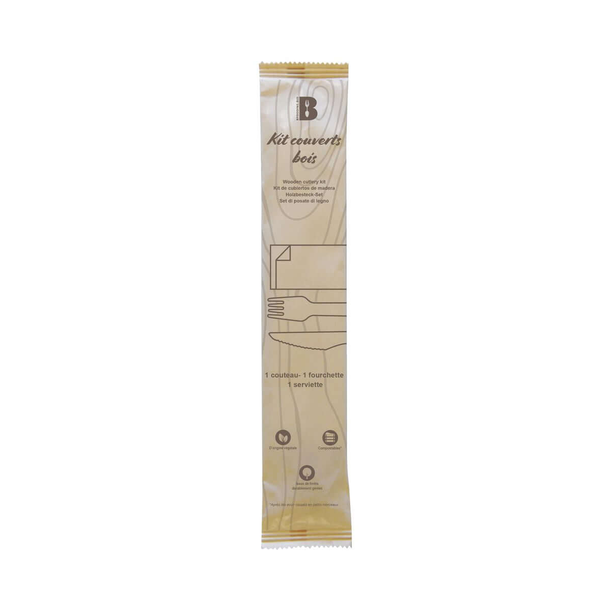 Kits couverts – Couverts Usage Unique – HygiRéa