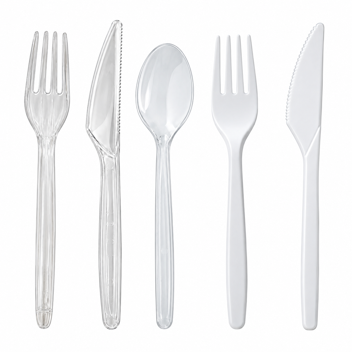 COUVERTS RÉUTILISABLES EN PLASTIQUE