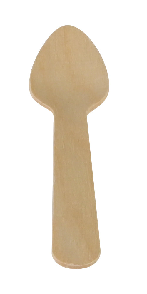 Cuillère à dessert bois – Couvert Bois – HygiRéa