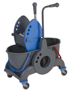 GIOTTO seau bi-bac 15/15 litres Press S – Chariots de Lavage – HygiRéa